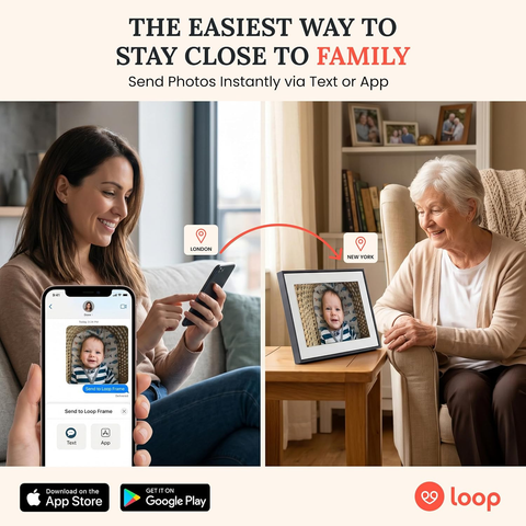 Loop | The Easiest Digital Picture Frame for Family
