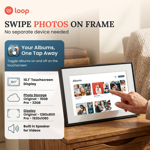 Loop | The Easiest Digital Picture Frame for Family