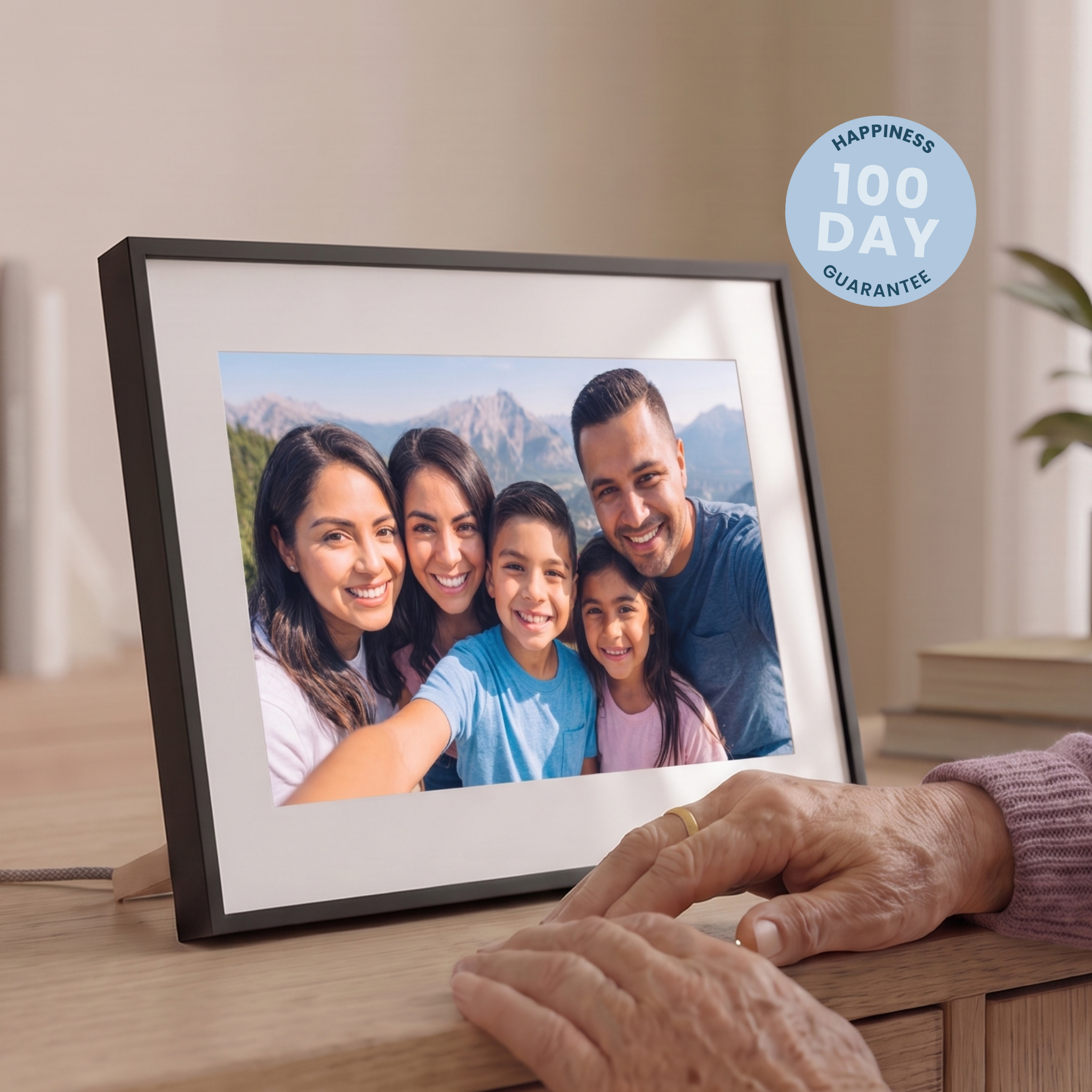 Customized Digital Frame Loop | The Easiest Digital Picture Frame for Family